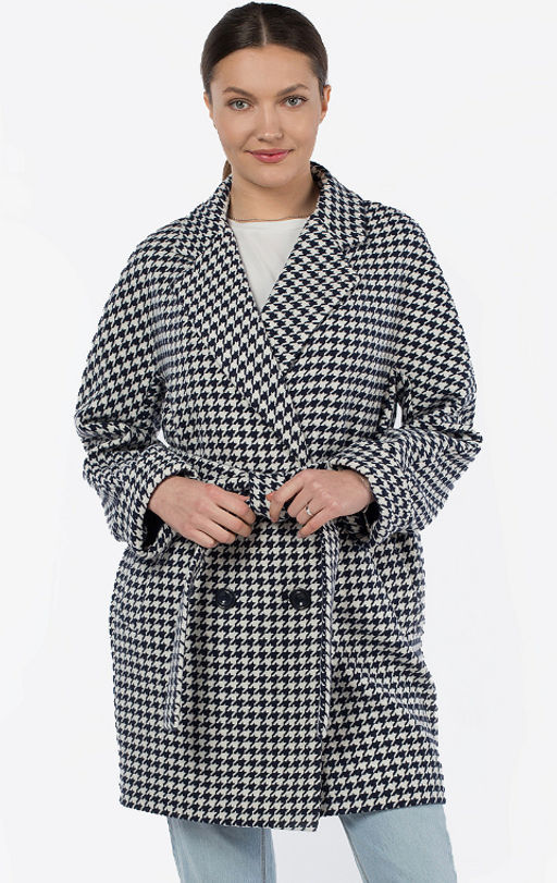 Пальто женское демисезонное (пояс) - El podio фото 12