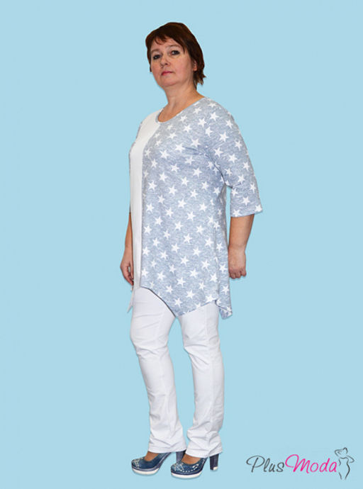 Туника Модель №15 размеры 52-64 - Plusmoda фото 7