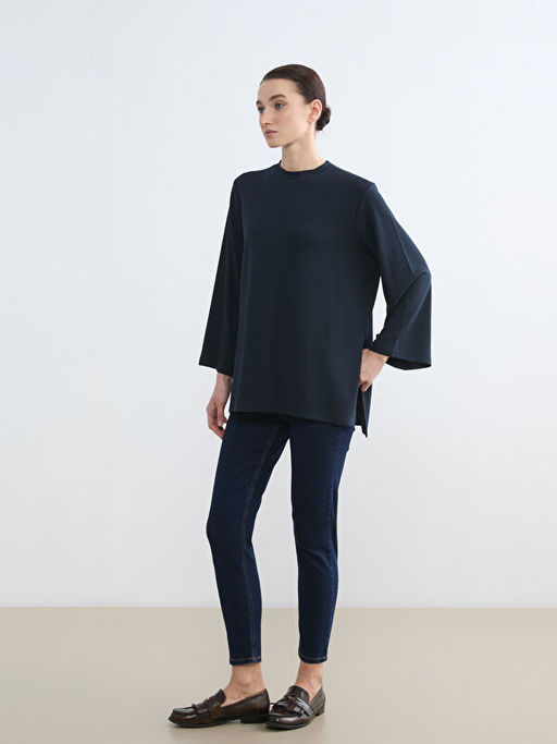 Soft Touch Oversize Kad?n Sweatshirt Tunik