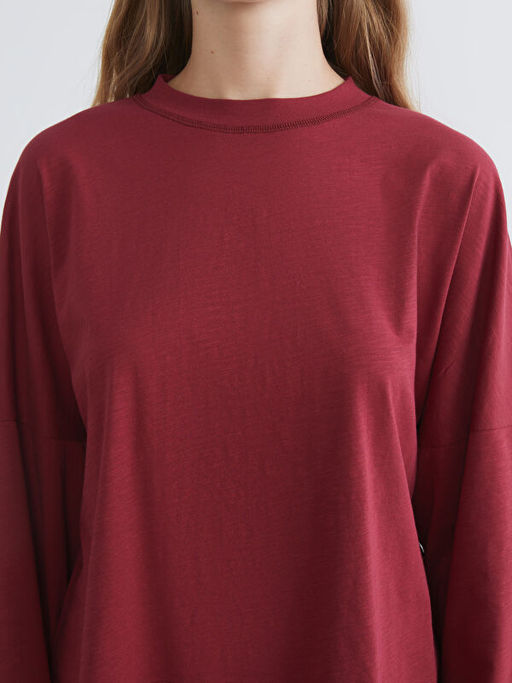 Bisiklet Yaka Kad?n Pijama Tak?m?