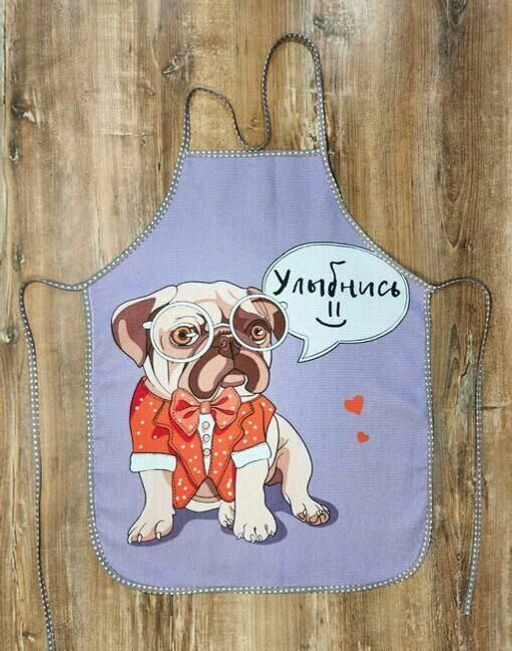 Фартук Песели рогожка хлопок 100% - Лен поволжья фото 2