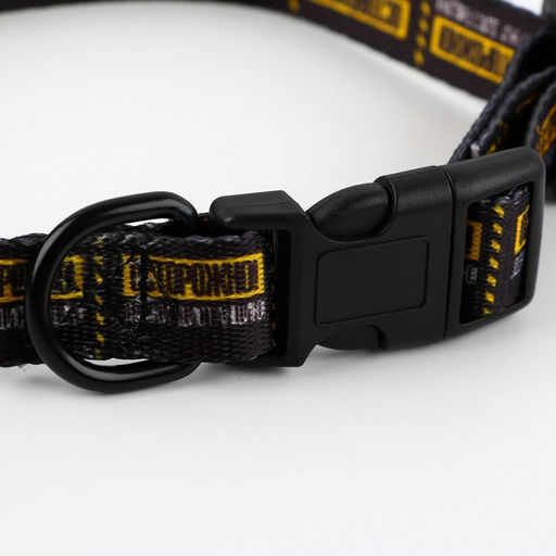 Ошейник Осторожно, застёжка - фастекс, 2 см 25-40 см - Пушистое счастье фото 5