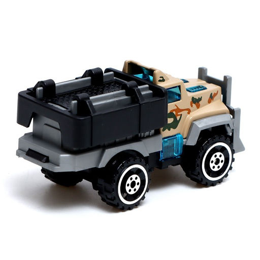 Машинки металлические Армия, 3 шт. - Автоград фото 5