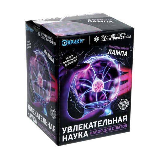 Набор для опытов Увлекательная наука, плазменная лампа - Эврики фото 12