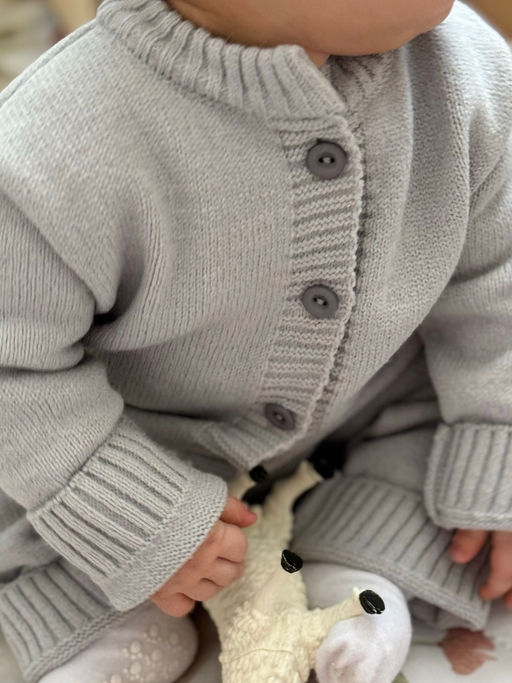 Серый полушерстяной комбинезон - Kogankids фото 3