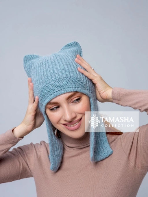 Шапка-ушанка женская Карамелька - Tamasha фото 21