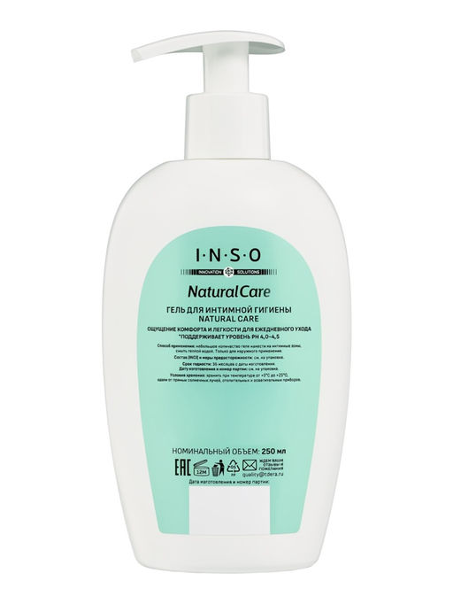 Гель для интимной гигиены INSO Natural Care, 250 мл