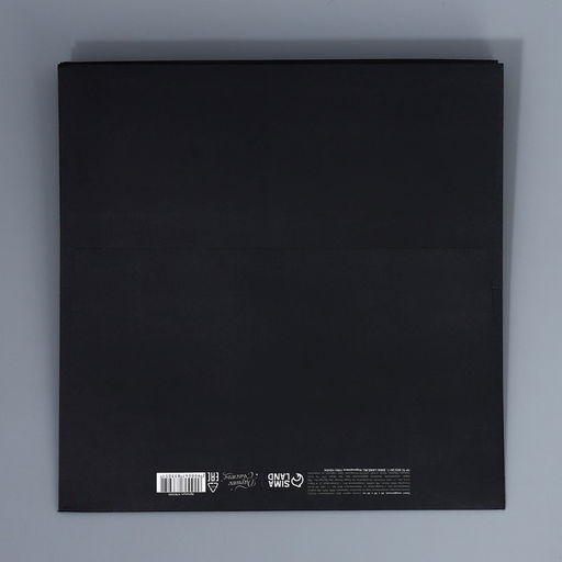 Пакет подарочный квадратный, упаковка, «Present», 30×30×30 см