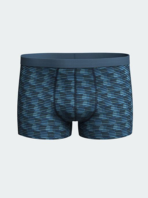 Standart Kal?p Pamuklu Esnek Erkek Boxer 3l?