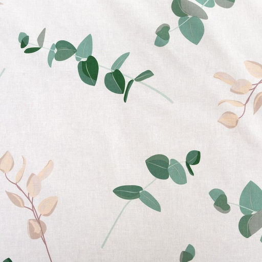 Постельное бельё Этель Дуэт Эвкалипт (вид 1) 143х215 см - 2 шт, 220х240 см, 70х70 см -2 шт, поплин 125 г/м  фото 3