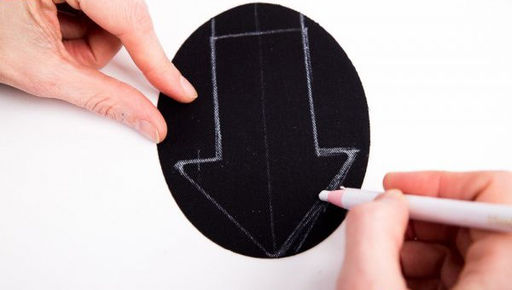 Gamma SS-017 Карандаш для кройки белый в блистере