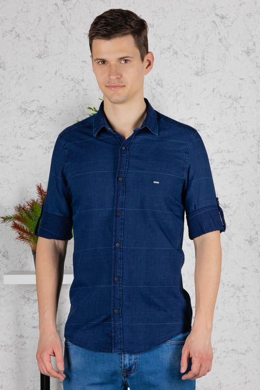 рубашка 
 17.2486-LACIVERT - Tricko фото 3