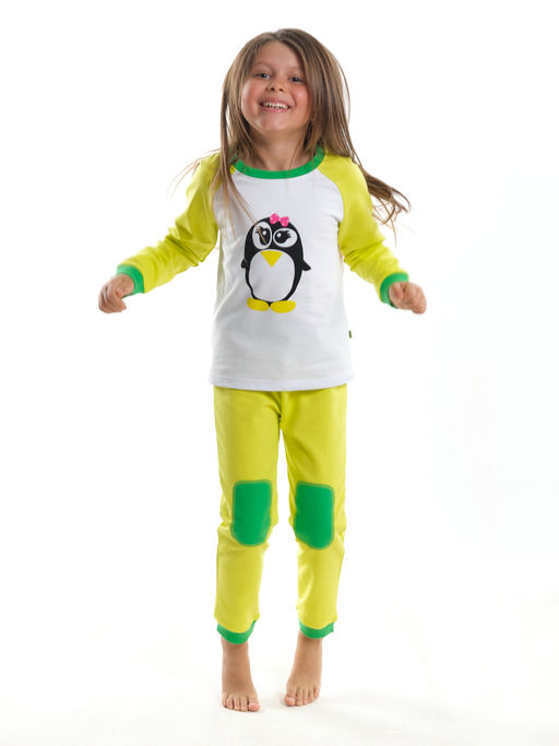 Пижама для девочки UD 1159 салатовый - Mini maxi фото 3