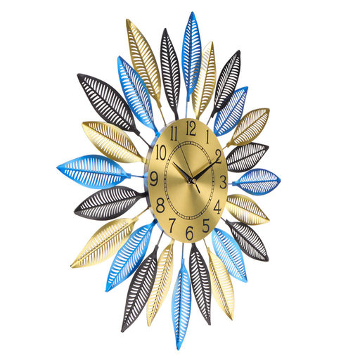 Часы настенные интерьерные «Вемен», серия: Ажур, дискретный ход, d=60 см, циферблат d=22 см, от батарейки 1хАА