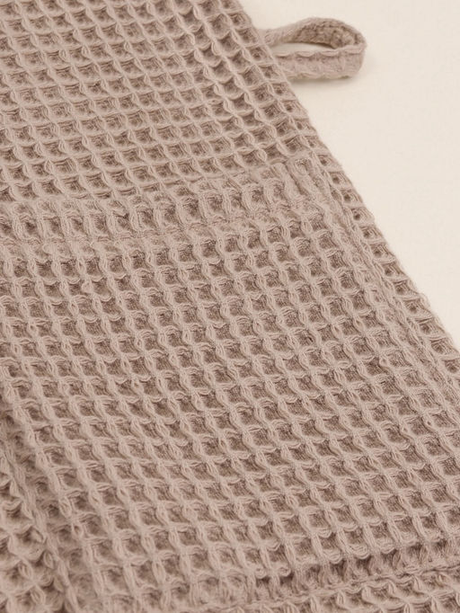 Халат вафельный мужской SL HOME: Boho «Саббиа», размер S, хлопок 100%, коричневый