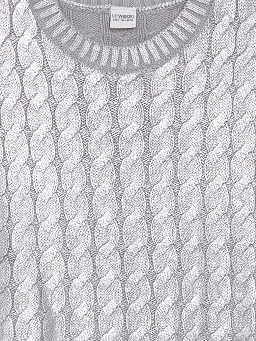 Bisiklet Yaka K?z ?ocuk Triko S?veter - Waikiki фото 2