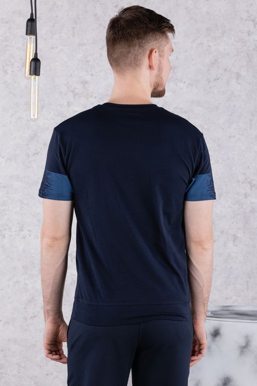 Брюки спортивные 
 3.MM002AA-синий-тёмный