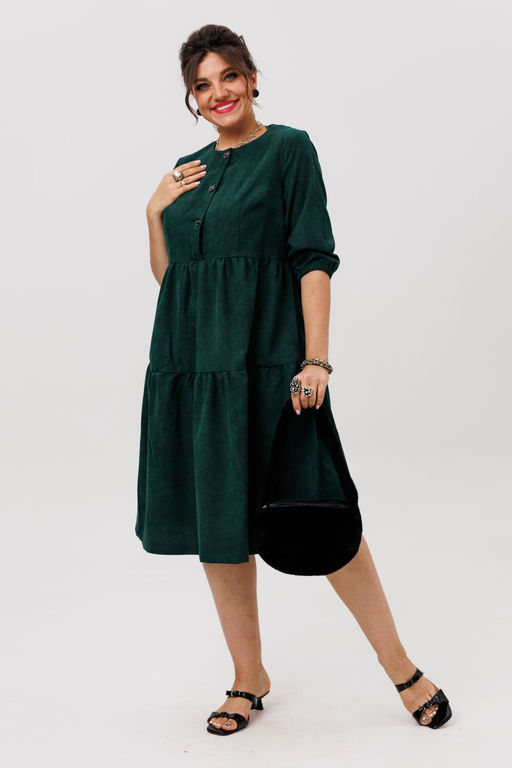 Платье ANELLI 1649-Р аристократическии? зеленыи? фото 5