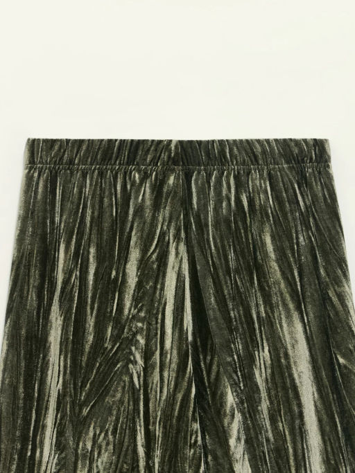 Широкие брюки из бархата / Zarina