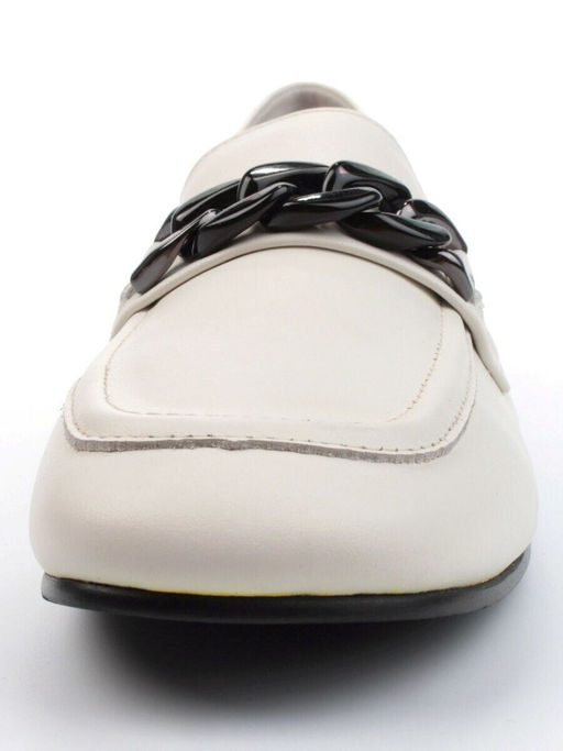 03-DCO117-2 BEIGE Лоферы женские (натуральная кожа)