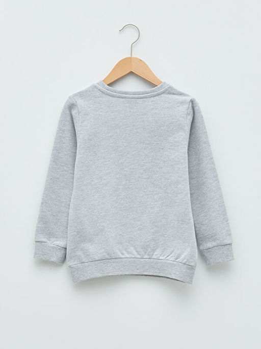 Bisiklet Yaka Y?lba?? Temal? Uzun Kollu Erkek ?ocuk Sweatshirt - Waikiki фото 2