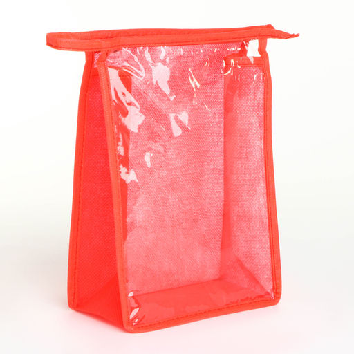 Цена за 2 шт. Косметичка на молнии, цвет красный - Simaland фото 2