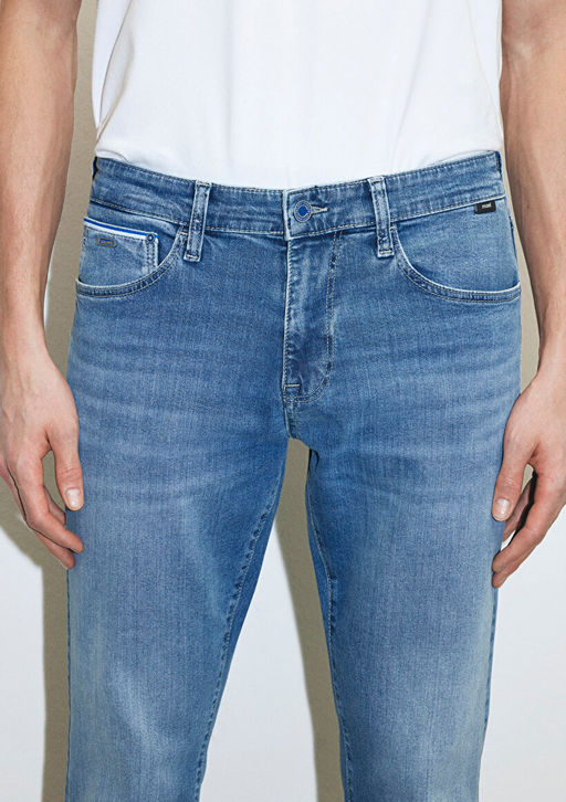 Martin Premium Blue Ac?k Mavi Jean Pantolon  фото 6
