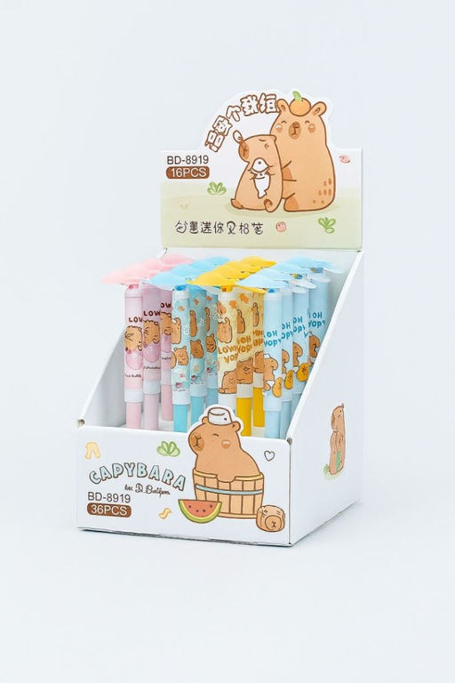 Ручка "Capybara, so relax!", mix
