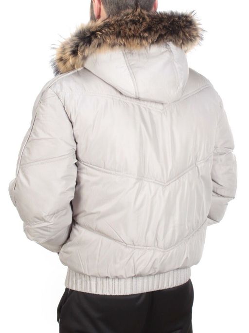 10130 GRAY Куртка мужская зимняя (200 гр. холлофайбер) CUDRSAR