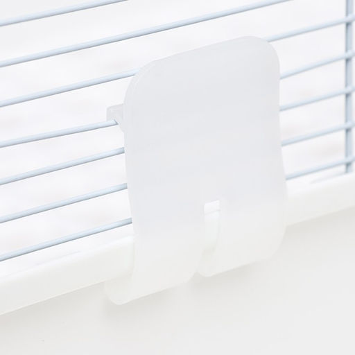 Клетка для грызунов с выдвижными поддонами 60 х 35 х 47 см, белая - Пижон фото 7