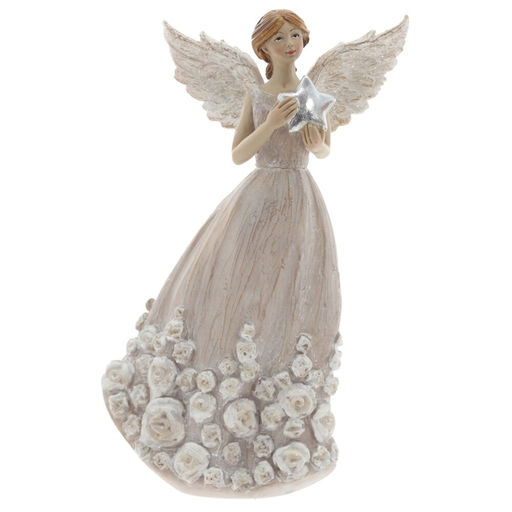Фигурка декоративная "Ангел", L10 W6,5 H17 см, 2в.