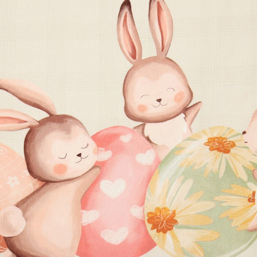 Полотенце Этель Зайчата 40х73см, 100% хл, саржа 190 г/м2  фото 7