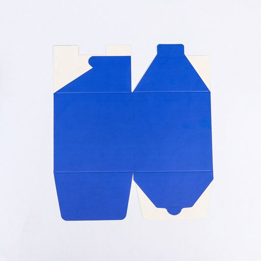 Цена за 10 шт. Коробка складная, квадратная, синяя, 12 х 12 х 12 см, - UPAK LAND фото 4