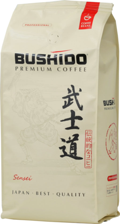 BUSHIDO. Sensei (зерновой) 1 кг. мягкая упаковка НИДЕРЛАНДЫ