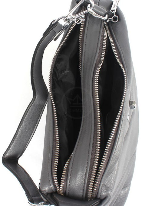 Сумка женская искусственная кожа FR-5059-L, 2отд, плечевой ремень, серый SALE 258398 - Adelia фото 8