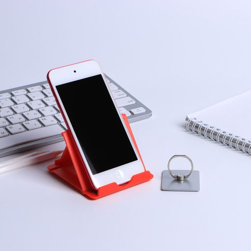 Подарочный набор, подставка для телефона и кольцо на чехол Самому храброму. 23 февраля - Artfox фото 4