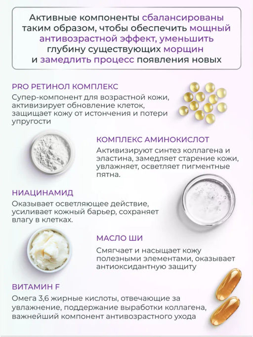 ETRE Крем вокруг глаз 55+ ROYAL LIFTING 15 мл