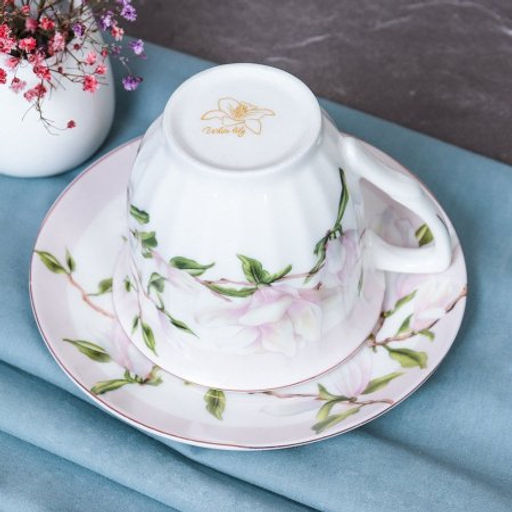 Чайный набор 12 предметов 250 мл MS / GF1 -12MS /уп 8/ костяной фарфор - Галеонтрейд фото 5