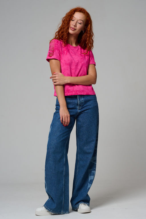 Футболка женская Натали 7497 кулирка хлопок с эластаном  фото 20