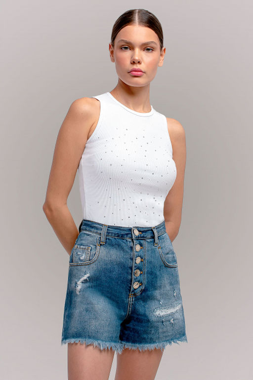 Арт.3204/1 Майка женская 42-52 (6 шт) Цвет:белый - Калинка фото 8