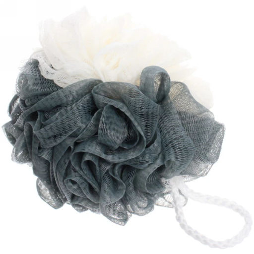 Цена за 3 шт. Мочалка для тела полипропиленовая "Ultramarine - Шарм", микс три цвета, 60грамм