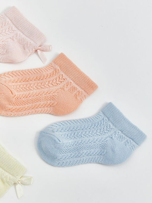 Basic K?z Bebek Patik ?orap 5li