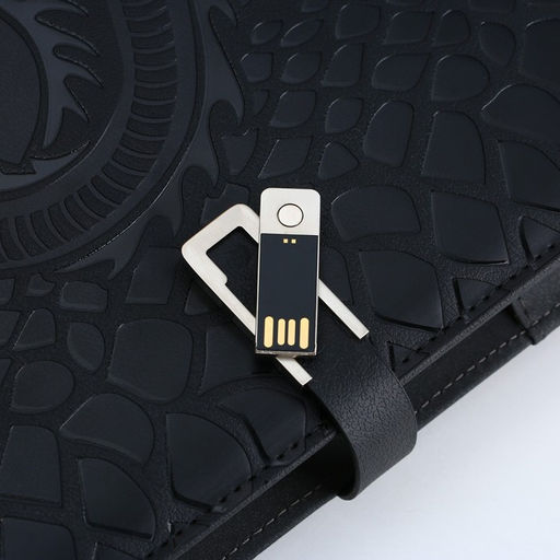 Ежедневник со встроенным зарядным устройством 8000 мАh и флешкой 16 ГБ Дракон, 17,5 х 3,8 х 23,3 см. - Like me фото 13