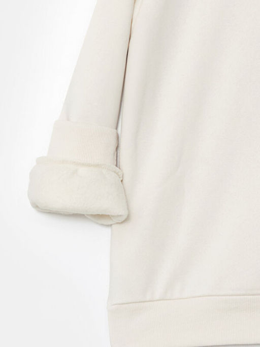 Minnie Mouse Bask?l? K?z ?ocuk Kal?n Sweatshirt ve Tayt