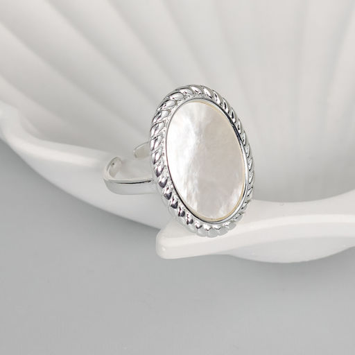 Кольцо Арт. 3V-3380-W - MyGemma фото 3