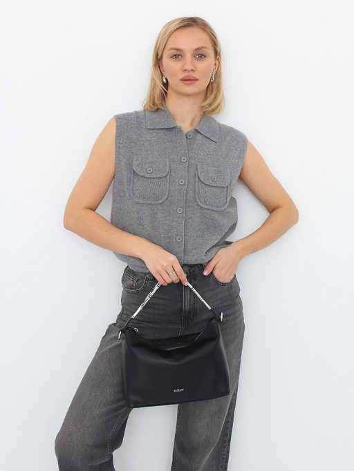 Сумка 58491 white Velina Fabbiana-Safenta