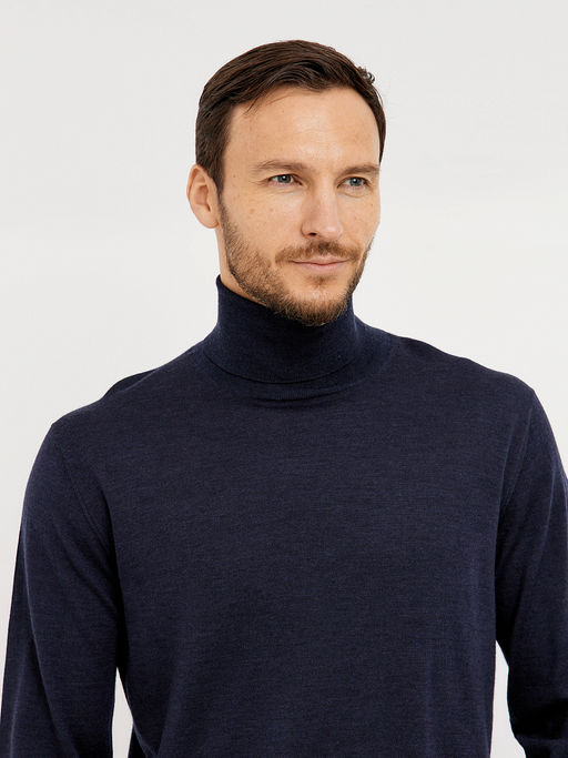 водолазка мужская из шерсти - Glenfield фото 6