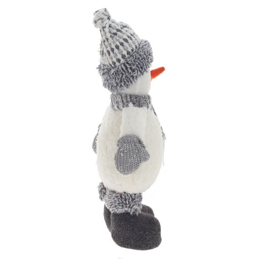 Игрушка набивная "Снеговик", L23 W11 H40 см, 2в.