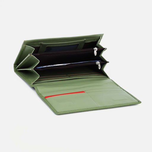 Кошелёк на магнитах, цвет зелёный - Simaland фото 3