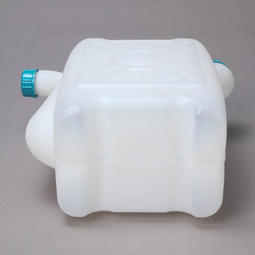 Канистра пищевая «Бочонок», 10 л, пластиковая, со сливом, белая